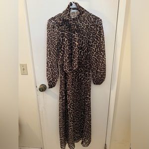 Zara midi slip dress